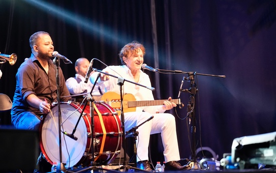 Goran Bregovic, Maximum Uniq Hall'de müzikseverlerle buluştu