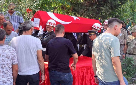 Kıbrıs gazisi Hasan Türker toprağa verildi