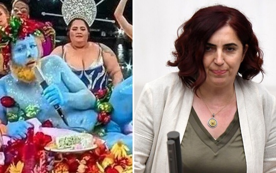 DEM'li vekil olimpiyatlardaki LGBT rezilliği savundu, AK Partili Usta ağzının payını verdi
