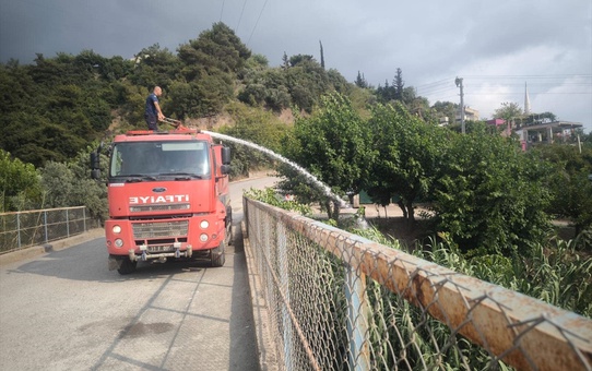 İskenderun'da çıkan yangın söndürüldü