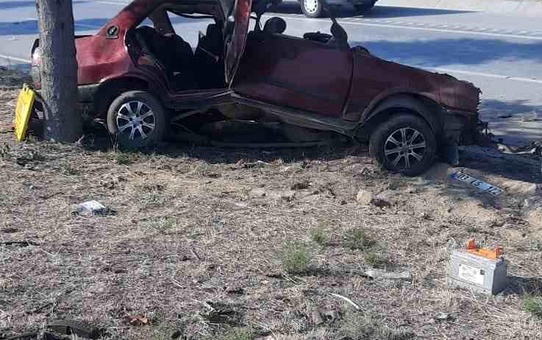 Isparta'da otomobil kazası: Sürücü hayatını kaybetti