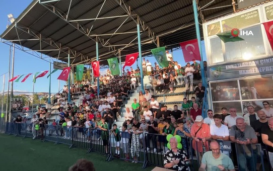 Kocaelispor 25. yılında depremi hatırlattı