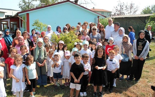 Düzce'de Anaokulu ve İlkokul Öğrencilerine Organik Tarım Eğitimi Verildi
