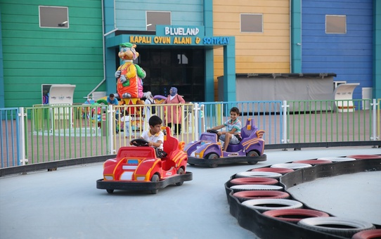 Şehit ve gazi çocukları için eğlence parkında etkinlik düzenlendi