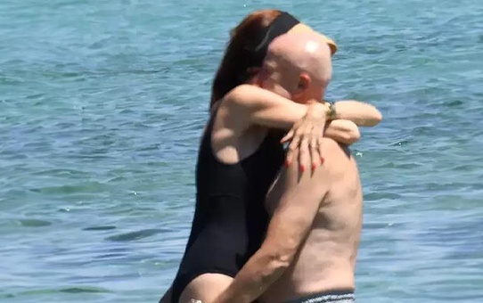 Oyuncu Sema Şimşek sevgilisiyle sarmaş dolaş görüntülendi! Gelen zina yorumuna öfke kustu