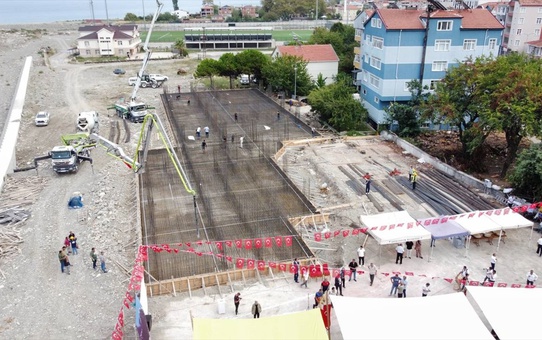 Hayırsever iş insanının katkılarıyla Kastamonu Üniversitesi Çatalzeytin MYO'nun temeli atıldı
