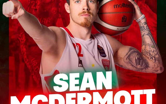 Karşıyaka Basketbol, Sean McDermott'u kadrosuna kattı
