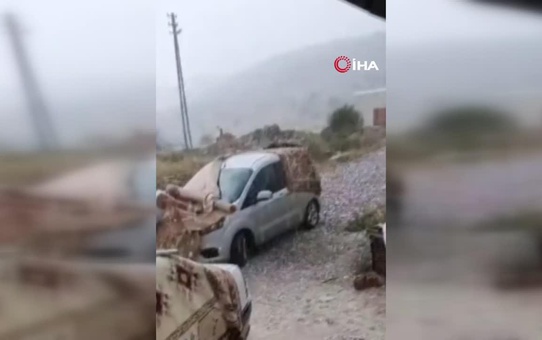 Çankırı'da Dolu Felaketi: Evler ve Tarım Arazileri Zarar Gördü