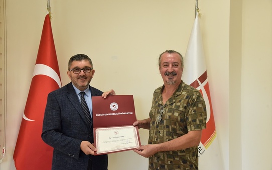 Prof. Dr. Murat Yurdakul, BŞEÜ Güzel Sanatlar Fakültesi Dekanlığı'na Atandı