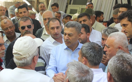 Mustafa Sever Gülnar’da Vatandaşlarla Buluştu