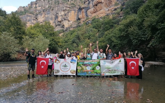 Şanlıurfa Doğaseverler Zore Kanyonu'nda
