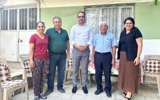 Kaymakam Dalak'tan Şehit Ailelerine Ziyaret