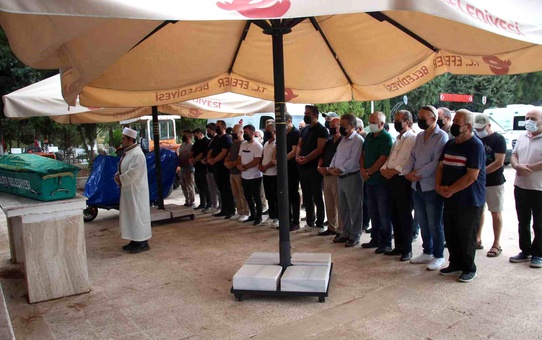 Aydın'ın eski il başkanı Cemal Aydın Özpolat son yolculuğuna uğurlandı