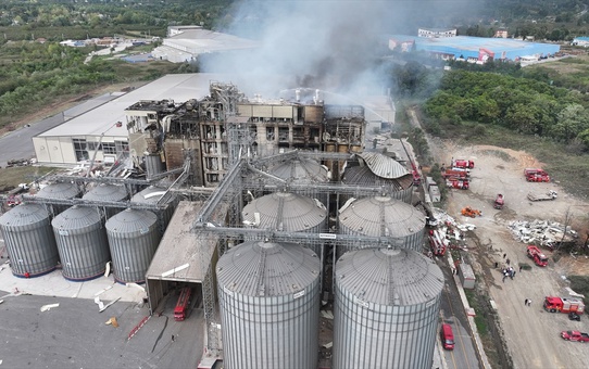 Hendek'teki Makarna Fabrikasında Patlama