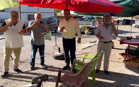 Sivas'ta 20 Kilo Karpuz Üretildi