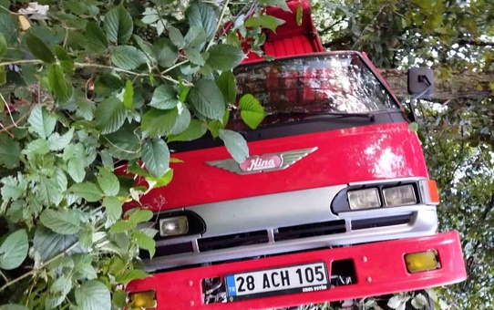Giresun'da trafik kazası: 1 ölü, 3 yaralı