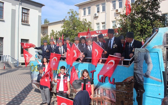 Ödemiş'te Gaziler Günü Töreni Düzenlendi