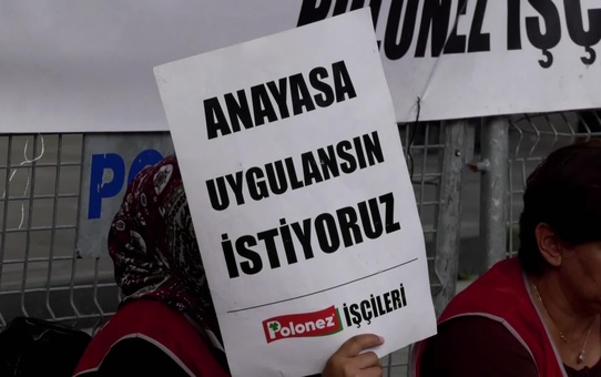 Polonez İşçileri Direnişte