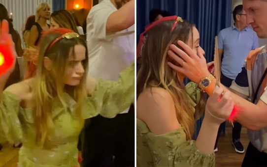 ABD'li oyuncu Joey King'in kardeşi Türkiye'ye gelin geldi! Kına gecesinde hem oynadı hem ağladı
