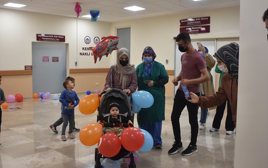 Lösemi Tedavisi Gören Bebek Sağlığına Kavuştu