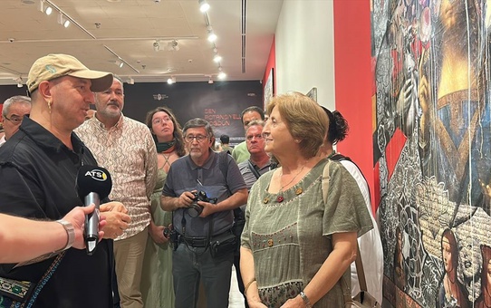 Mercan Dede'nin Sergisi Antalya'da