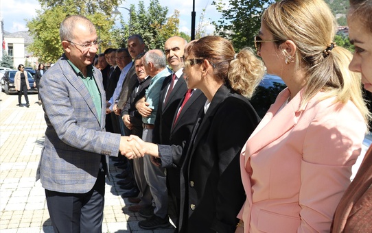 Vali Doruk'tan Amasya'ya Veda