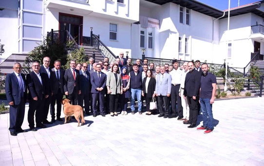 Karaman Valisi Sarıibrahim'e Veda Töreni