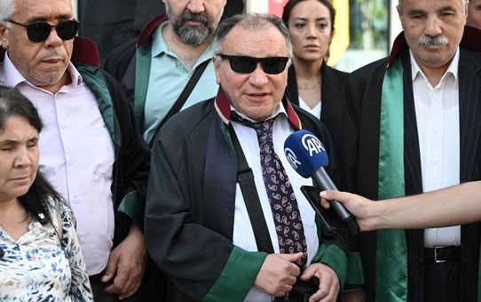Görme Engelli Avukatlar'dan Ankara Barosu'na Protesto