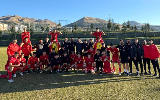 U16 Milli Takım, Azerbaycan'ı 6-0 yendi