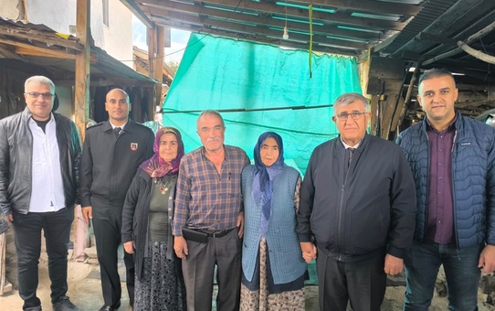 Çerkeş Kaymakamı Bulgurlu, şehit ailesini ziyaret etti