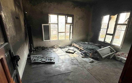 Gaziantep'te Yangın: Eşyalar Kül Oldu