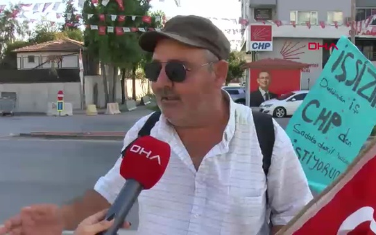 İşten Çıkarılan İşçi Ankara'ya Yürüdü