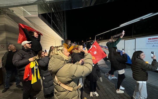 A Milli Takım İzlanda'ya Ulaştı