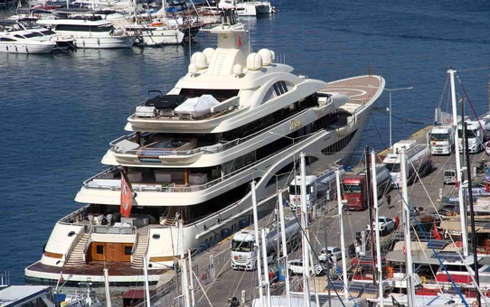 Lakshmi Mittal'ın Lüks Yatı Fethiye'de
