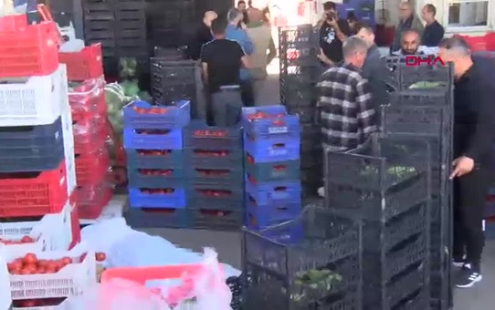 Toptancı Halinde Tragik Ölüm