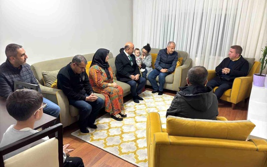Vali Aydoğdu'dan Taziye Ziyareti