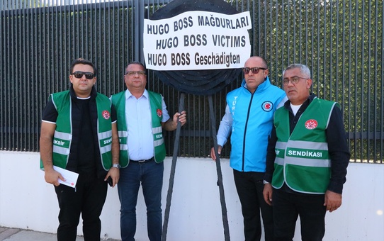 TEKSİF'ten Hugo Boss'a Protesto