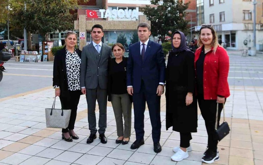 Vali Bakan'dan Muhtar Yılmaz'a Ziyaret