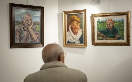 Memik Kibarkaya'nın 'Parmak İzlerim' Sergisi Açıldı