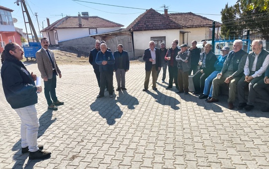Gemerek'te Çiftçilere Bilgilendirme Toplantısı