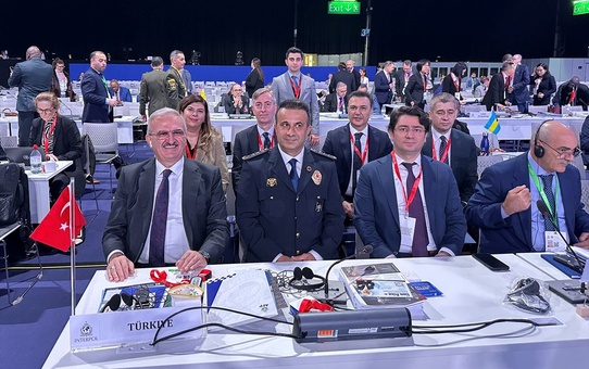 Türkiye, Interpol İcra Komitesi'nde temsil ediliyor