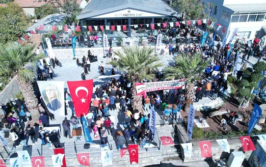 Güzelbahçe'de Yelki Güzbel Cafe Hizmete Açıldı