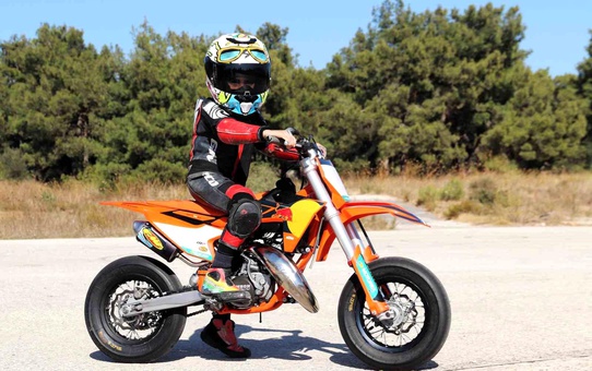 Minik Motorcu Ali Tok'un Hedefi Dünya Şampiyonu Olmak