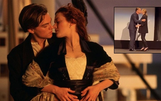 Leonardo DiCaprio ve Kate Winslet 27 yıl sonra dudak dudağa görüntü verdi