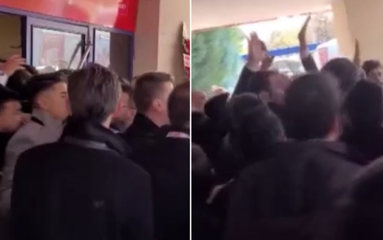 3 adayın yarıştığı Saadet Partisi kongresinde büyük arbede