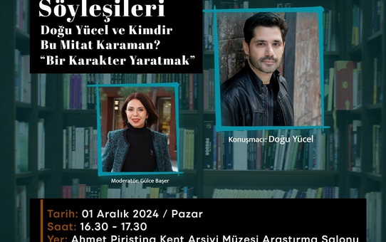 İzmir'de Edebiyat Söyleşileri: Semih Çelenk ve Doğu Yücel İle Buluşma