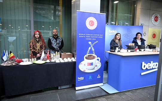 Brüksel'de Dünya Türk Kahvesi Günü Kutlandı