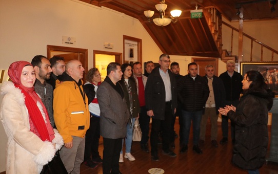 SAMDEF Yönetimi Havza Atatürk Evi'ni Ziyaret Etti