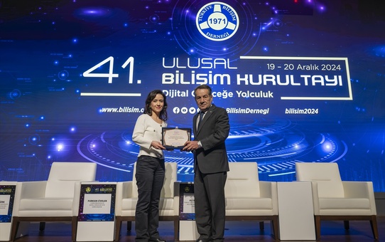 AA'ya 2024 TBD Bilişim Ödülü