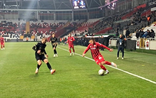 24Erzincanspor Kupaya Veda Etti
